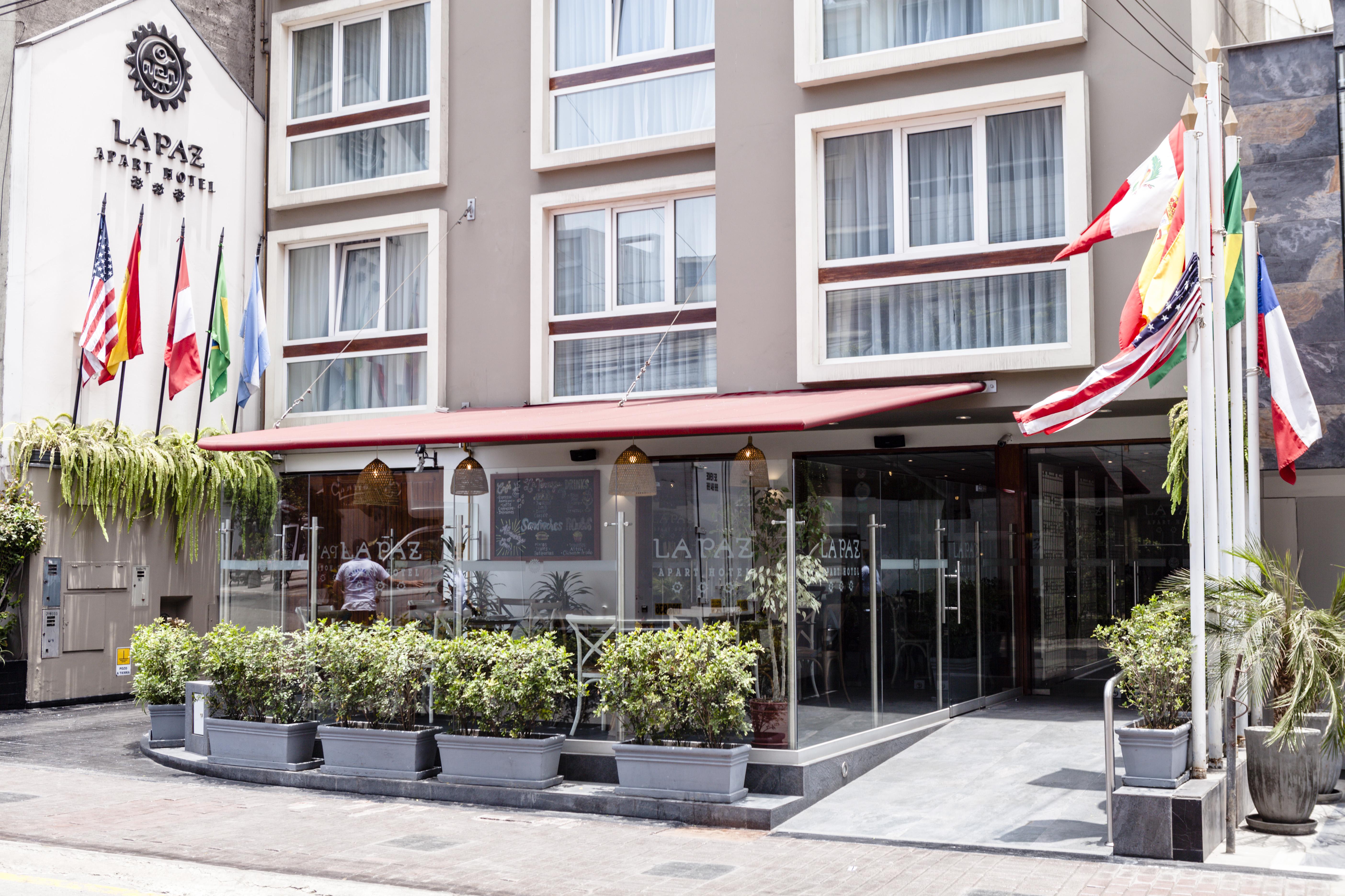 ليما La Paz Apart Hotel المظهر الخارجي الصورة