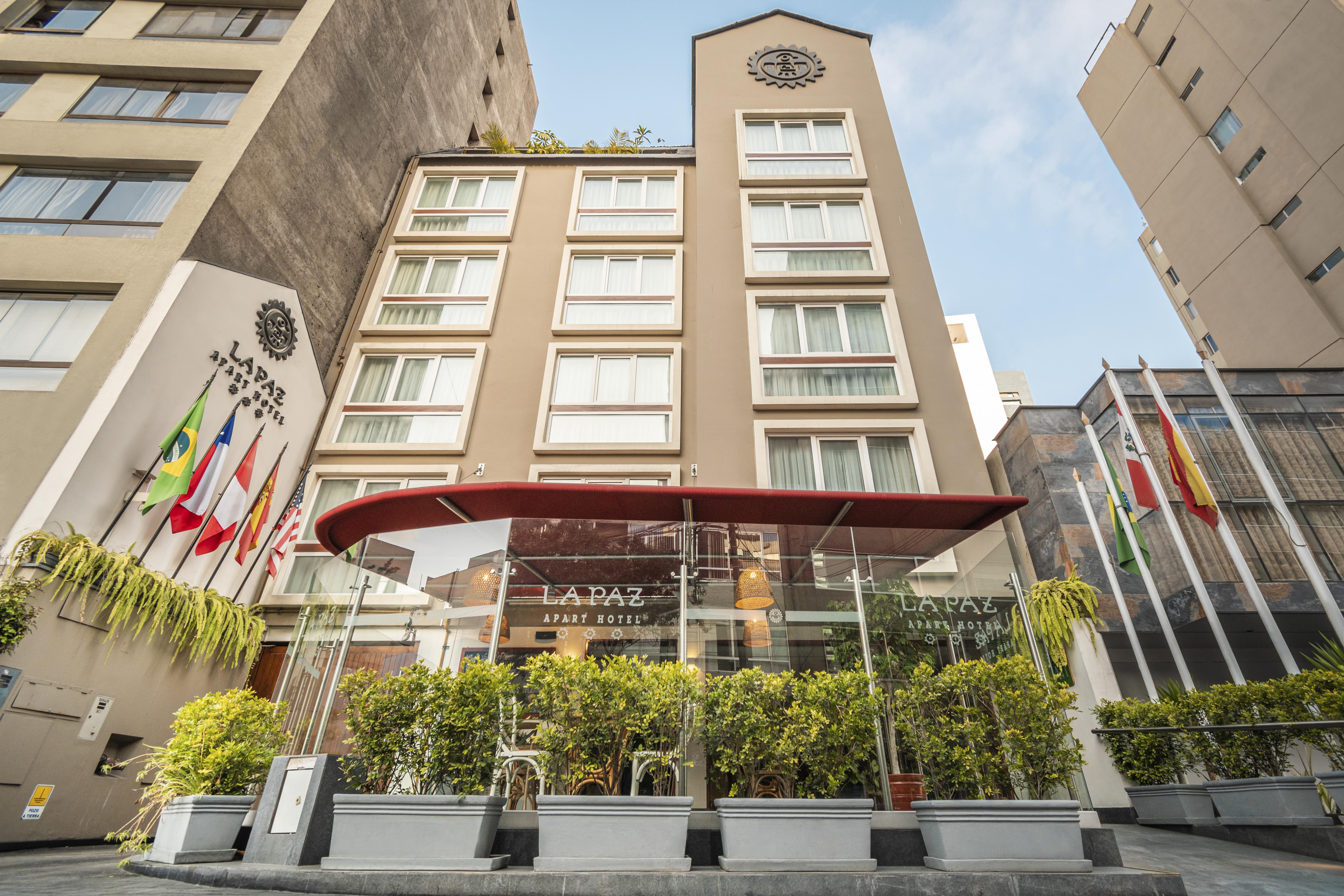 ليما La Paz Apart Hotel المظهر الخارجي الصورة