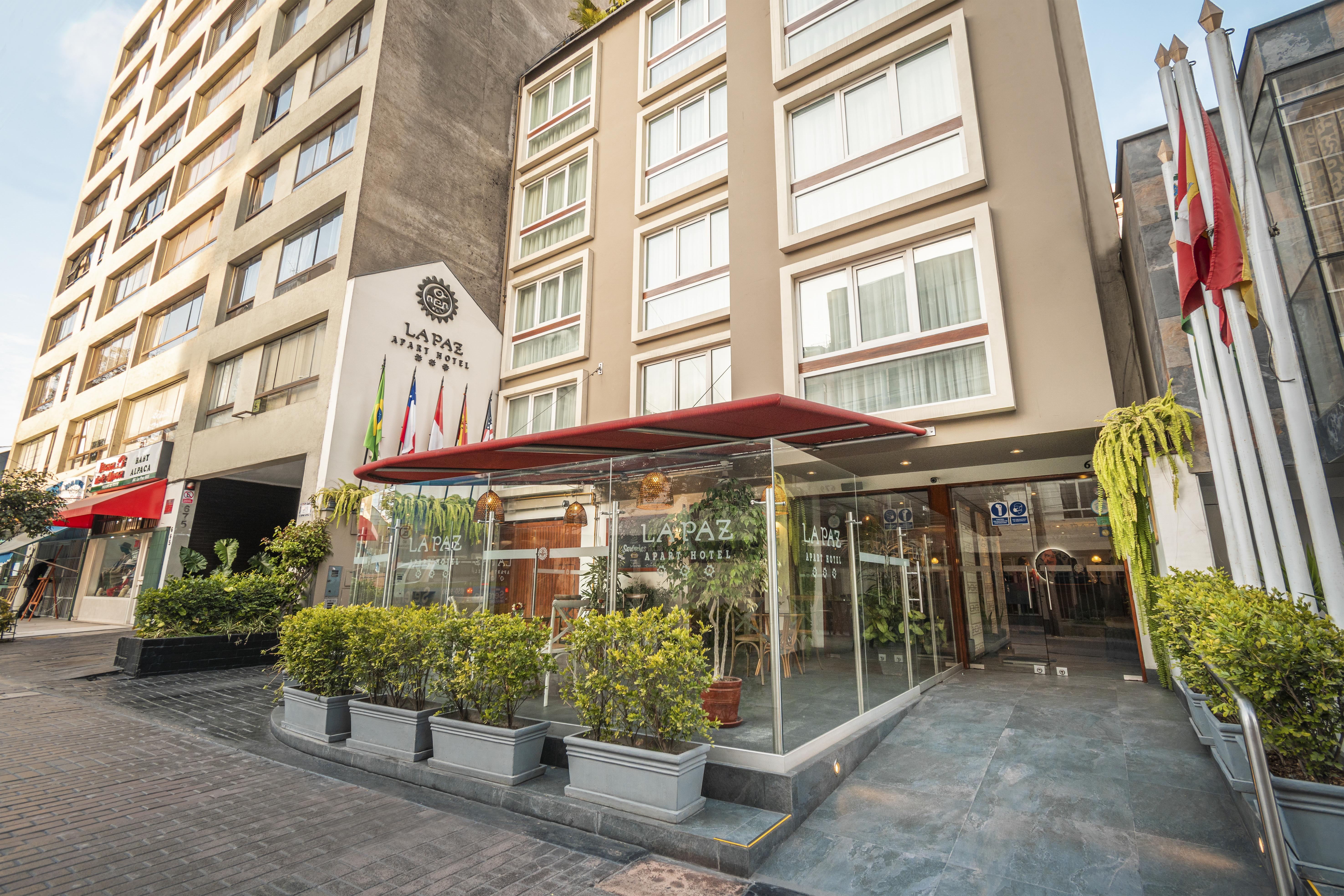 ليما La Paz Apart Hotel المظهر الخارجي الصورة